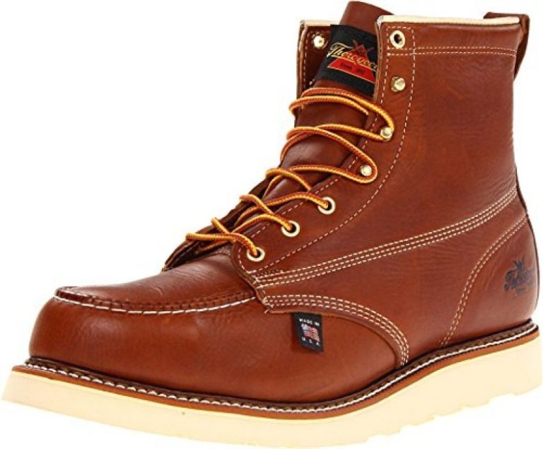 Thorogood Mens American Heritage 6 Moc Toe, MAXwear Wedge Safety Boot